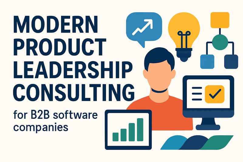 Modern product leadership consulting for B2B software companies